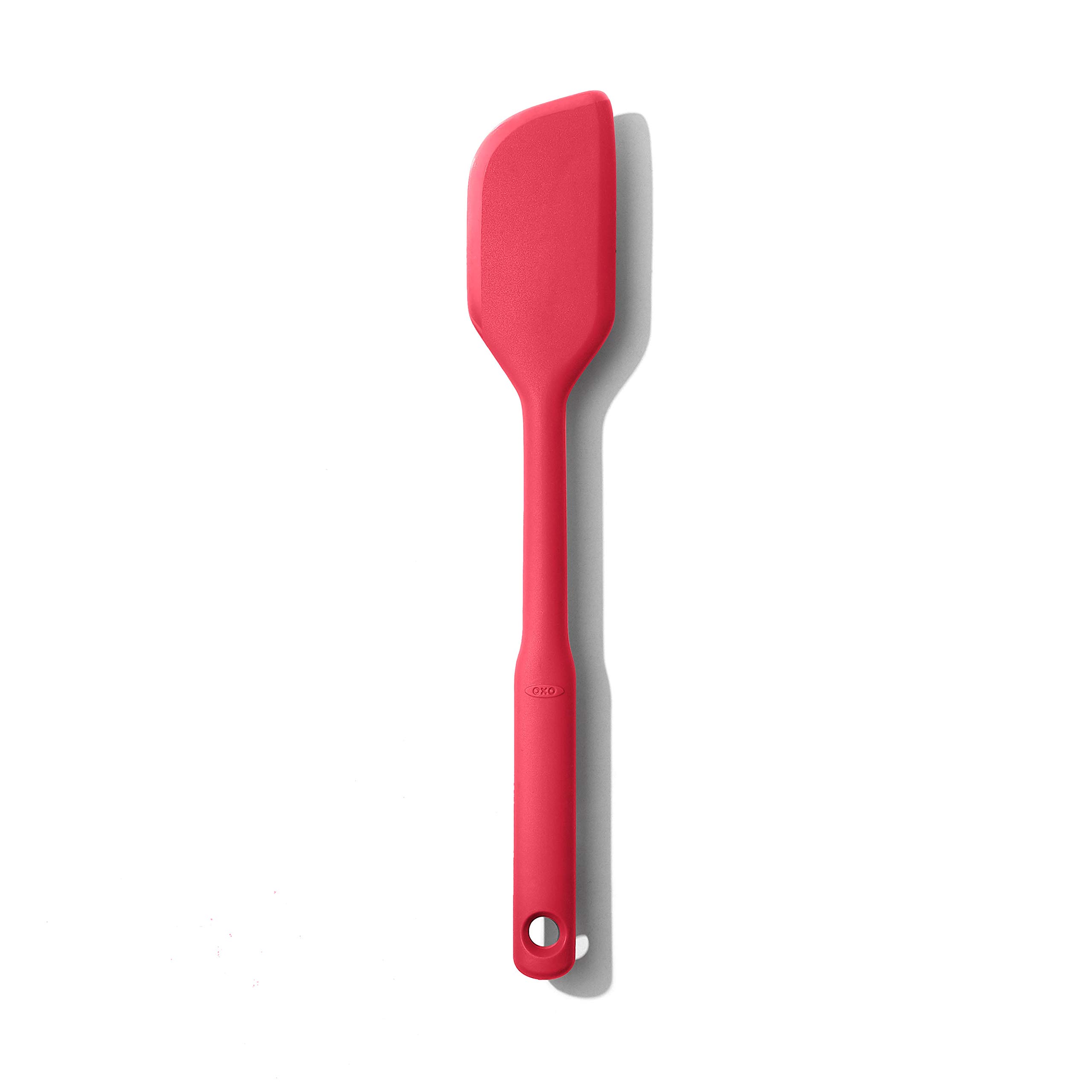 OXO Good Grips 11280300 Medium Silicone Spatula-Jam, red