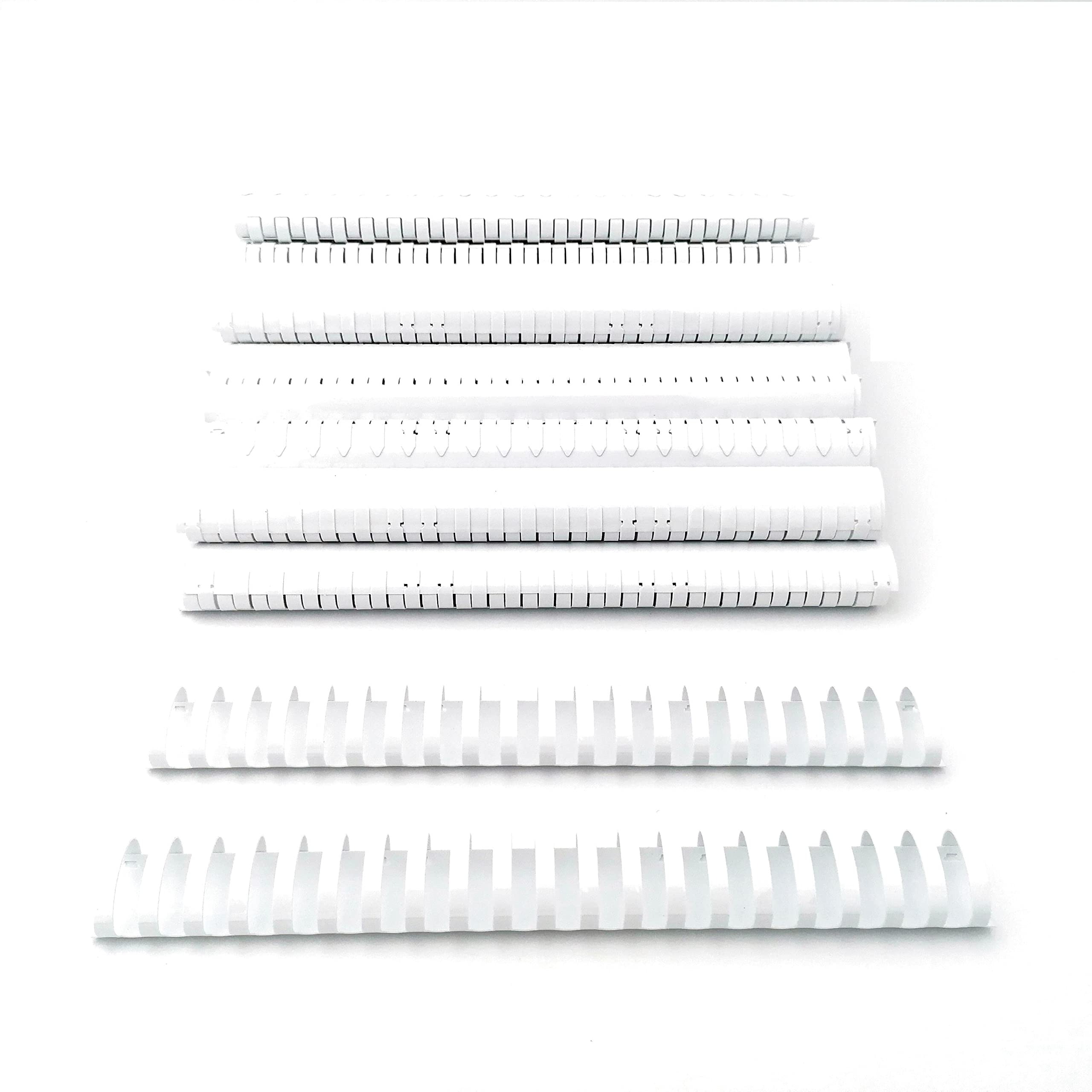 Spiral 32mm A4 21Rings White Conf. Pack of 50.