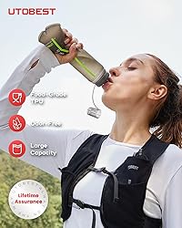 UTOBEST 500ml Soft Flask, 2 Pack Flexible TPU