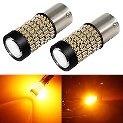 PHINLION 1156 LED Turn Signal Light Bulbs Super