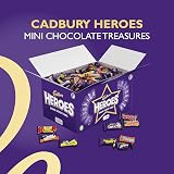 Cadbury Heroes Chocolate Bulk Share Box 2 kg Assorted Mini Bars view 4