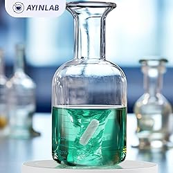 AyinLab PTFE Magnetic Stir Bar Set 8pcs, Magnetic