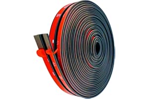 16.4 Ft Windshield Rubber Seal Car Weather Stripping Trim T Shape Sealing Strip for Car Front Rear Windshield (19mm)