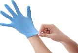 FDD4U Disposable Nitrile Gloves Powder Free Blue Size M 100 Pieces view 6