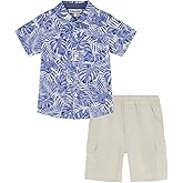 Kids Headquarters boys 2pc Shirt Short Set