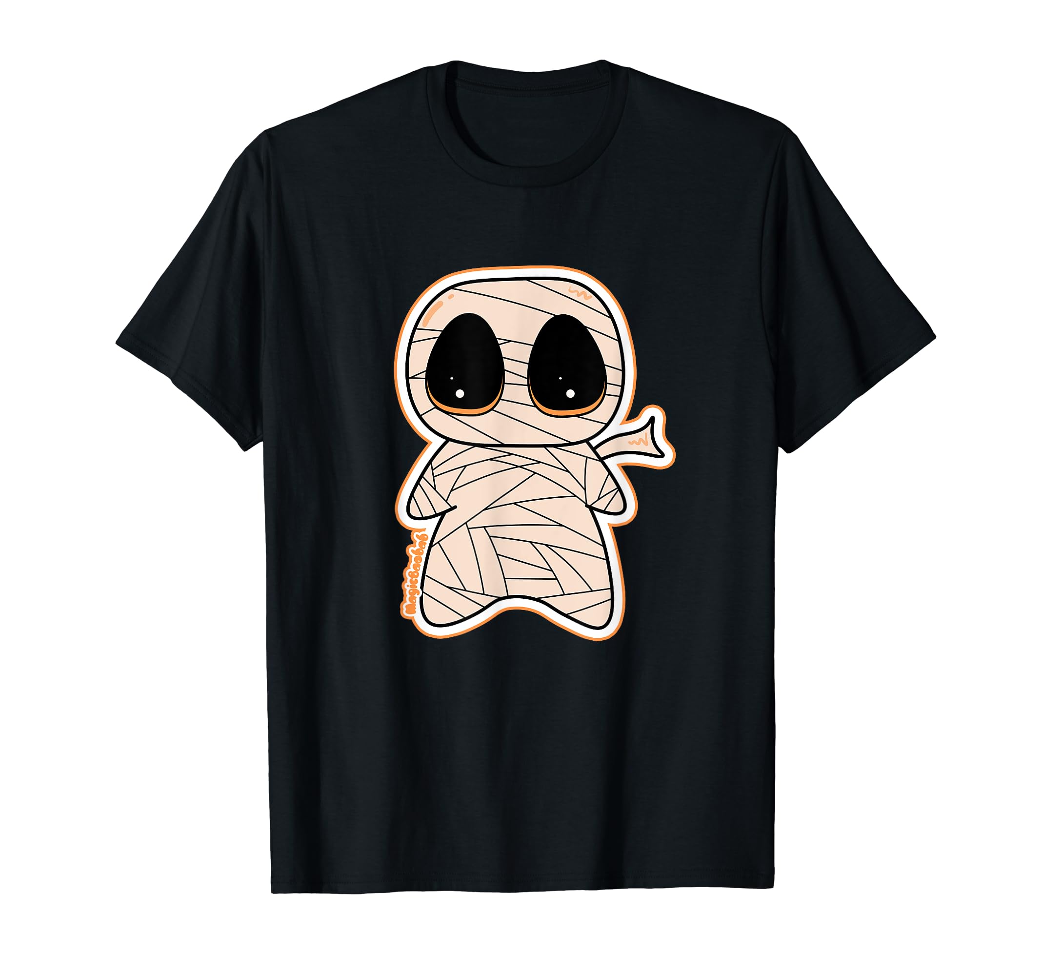 Spoopy Yami Kawaii Mummy, Sweet Little Halloween Monster T-Shirt