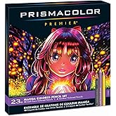 Prismacolor Premier Colored Pencils, Manga Colors, Adult Coloring, 23 Pack