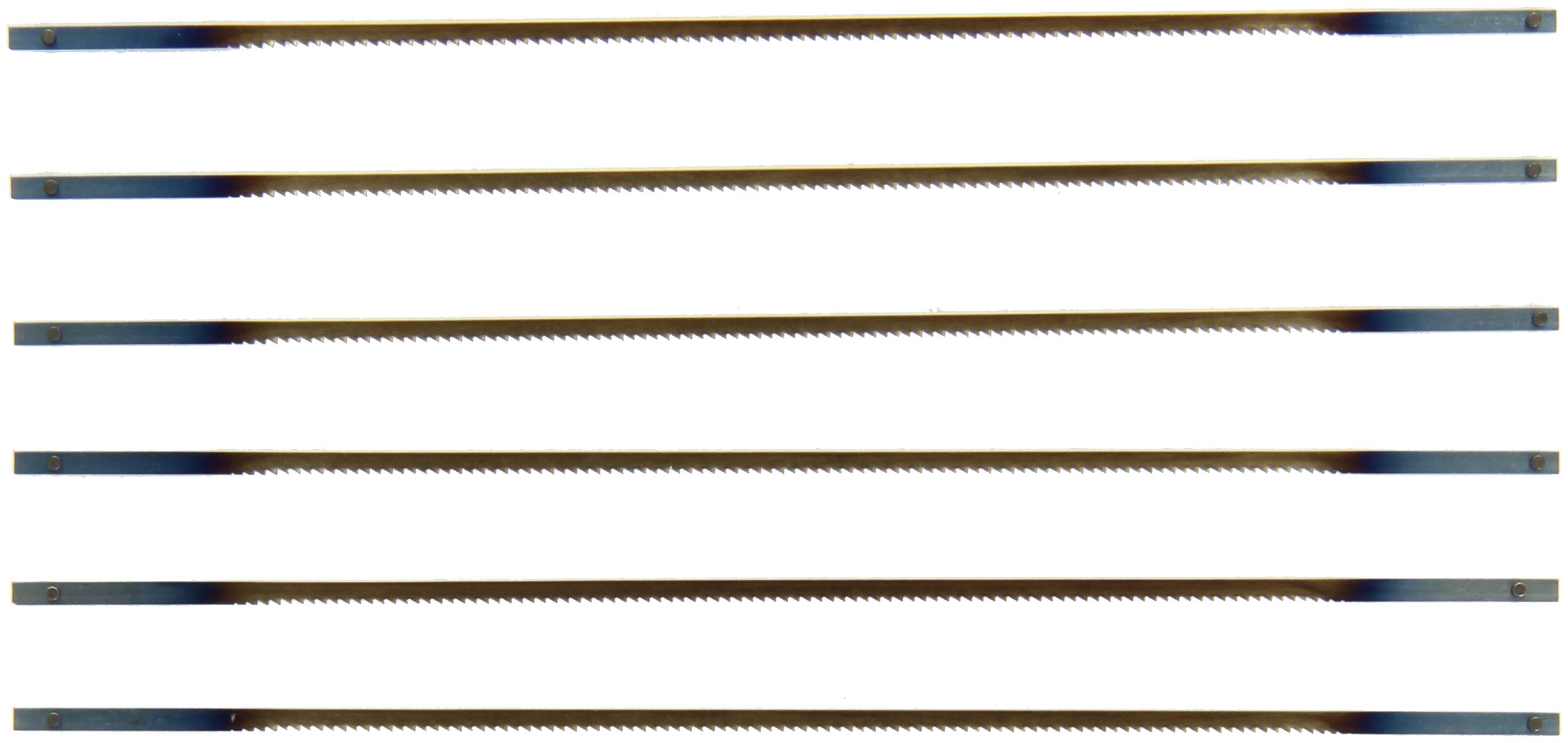 Scheppach 88000011 Jigsaw Blade 135 x 2 x 0.25 mm, 25 T, Pack of 6, for Wood and Plastics