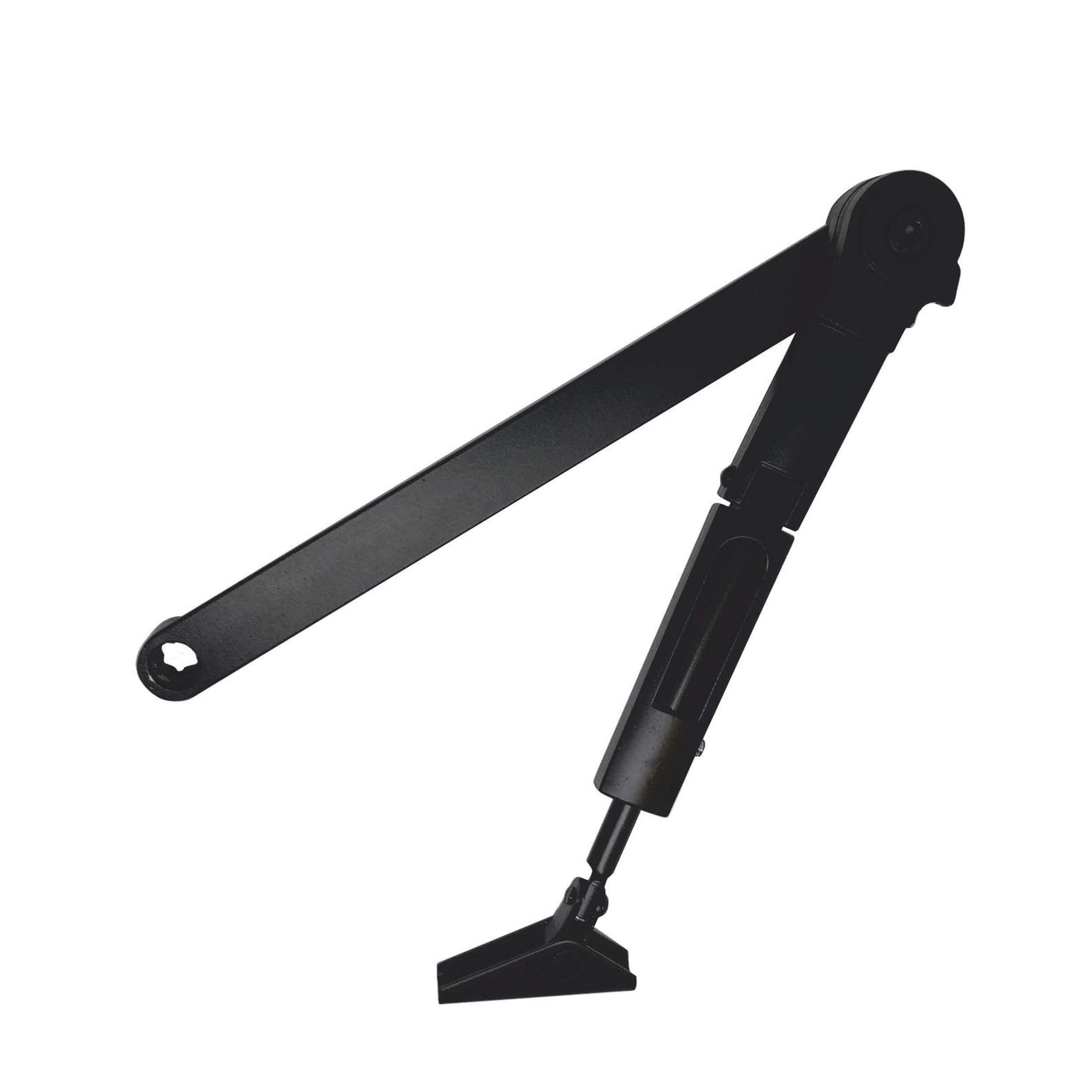 Tesa Assa Abloy DCL141-9005 Articulated Arm for Doors DC140 Black with Retention Arm DC140