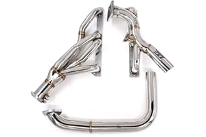 PG POWERGO MOTORSPORT Exhaust Turbo Headers 1-5/8 x 2-1/2 in. for Chevy Chevelle Nova Camaro Caprice C1500 C2500 265-400 cu. in. Small Block V8