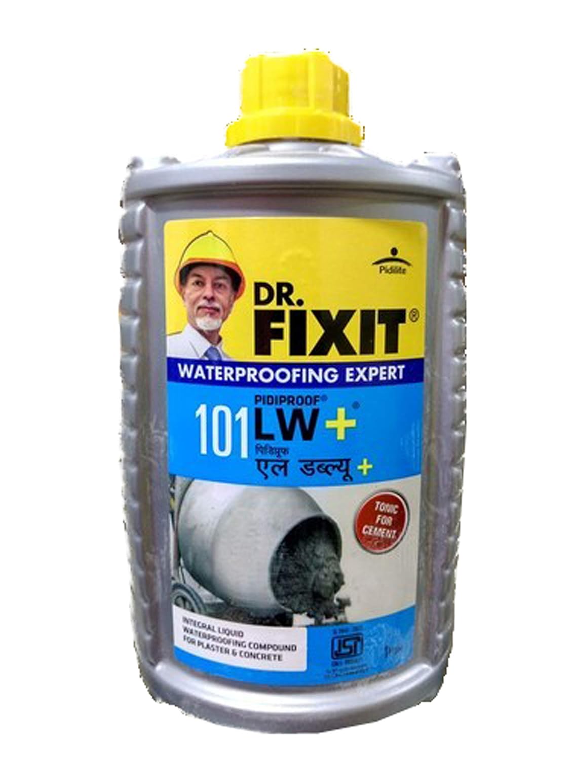 K G N 101 Dr Fixit Pidiproof Lw Integral Liquid Waterproofing Compound For Concrete And Plaster 0 Ml Amazon In Industrial Scientific