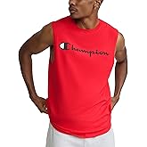Champion Men's Muscle Tank, Classic Graphic Muscle Tee, Sleeveless T-shirt for Men (Reg. Or Big & Tall)
