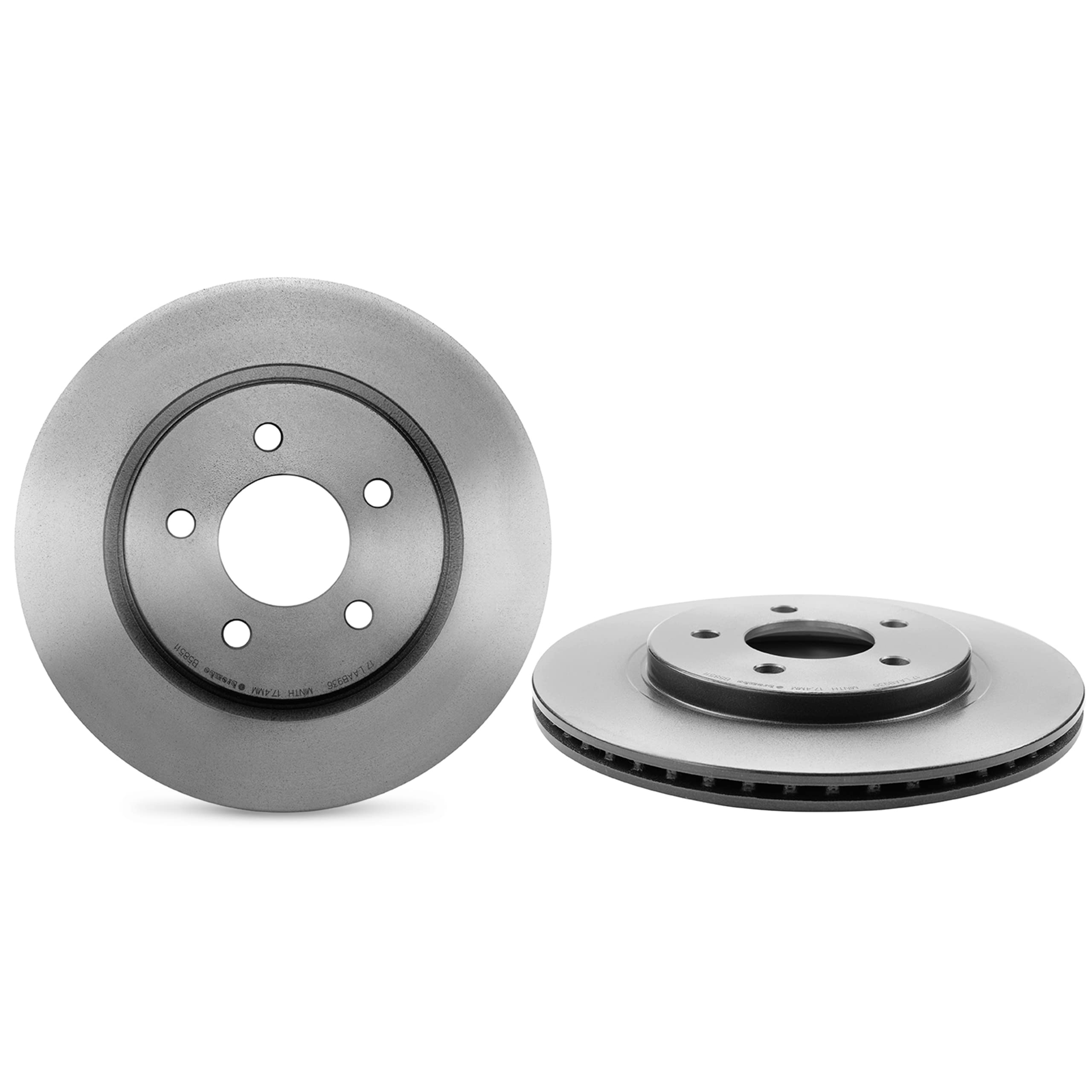 Photo 1 of 1pc    Brembo 09.D275.11 UV Coated vented Rear Brake Rotor FORD USA/LINCOLN OE# DG1Z2C026A