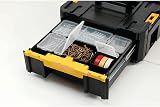 DEWALT T-Stak III DWST1-70705 Tool Storage Box with Drawer Yellow Black view 7