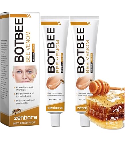 Amazon.com : ZXZTSM Botox Bee Venom Wrinkle Removal Cream, Natural
