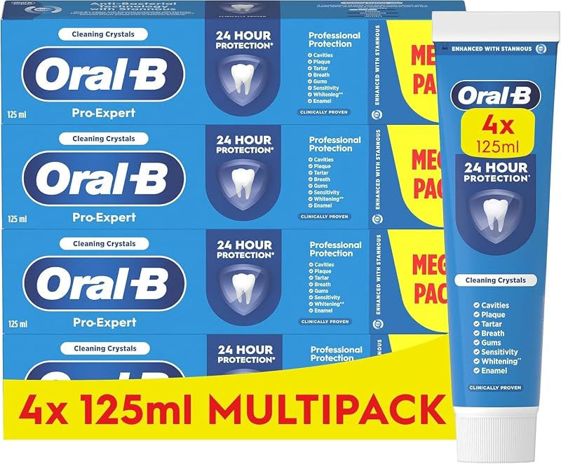 Oral-B Pro-Expert Professional Protection Toothpaste 4 x 125 ml