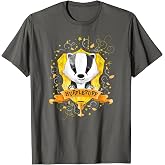 Harry Potter Watercolor Hufflepuff Crest T-Shirt