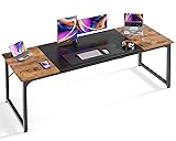 Huuger Computer Desk, 70 Inch Office Desk, Gaming
