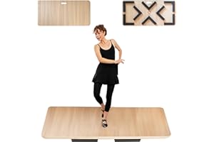 ODOXIA Tap Board for Tap Dancing | Portable Dance Floor for Any Surface | Cushioned Tap Dance Floor | Tap Dance Floor Mat | Dance Practice Floor Home & Studio | Practice Dance Floor