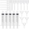 Geiserailie 25 Pcs Perfume Syringe Cologne Extractor Refill Transfer Kit | Includes Funnel, Dropper, Dispenser Pump, Squeeze