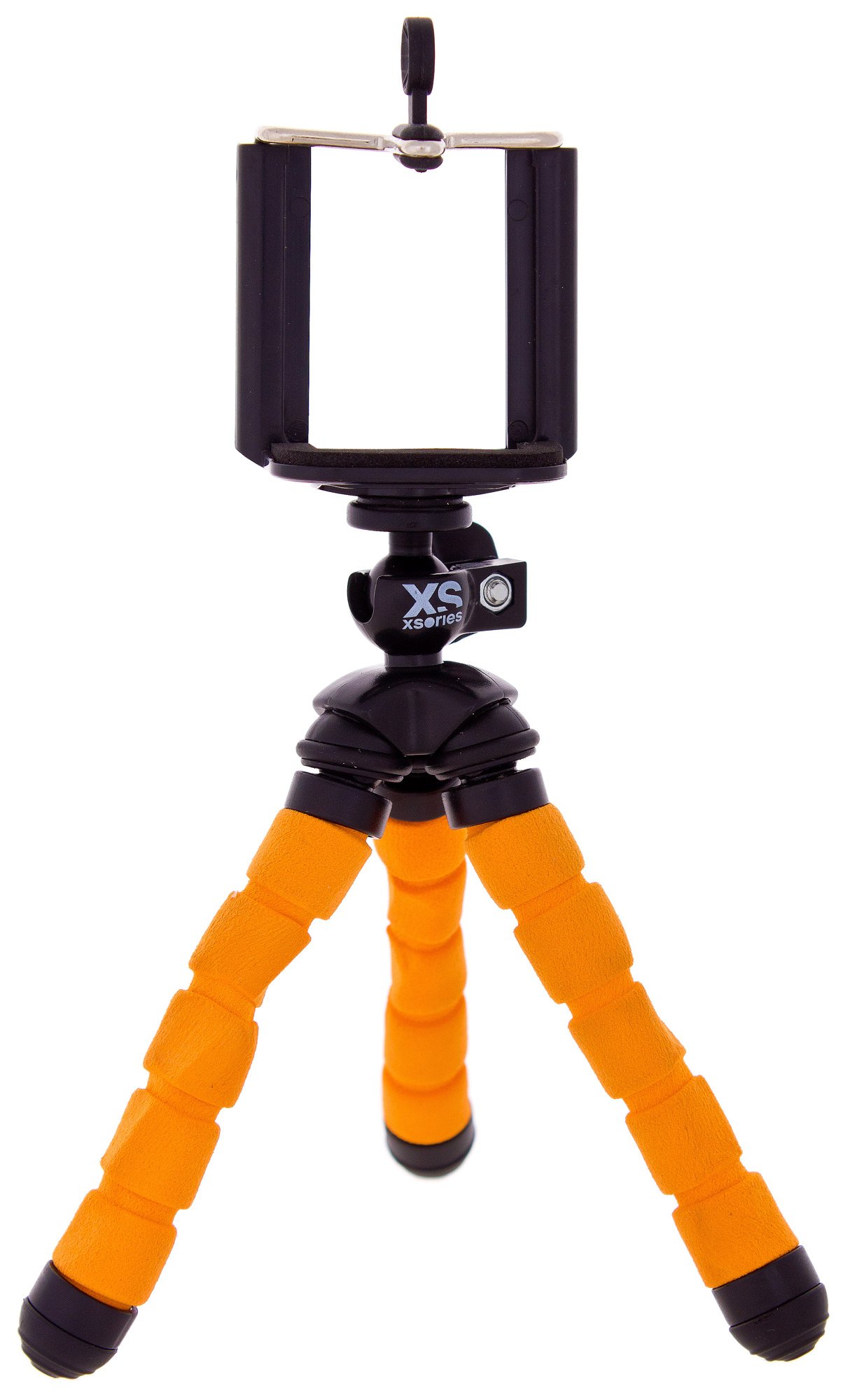XSories MTRP2/ORA Bend 'N' Twist Flexible Mini Tripod with Smartphone Holder