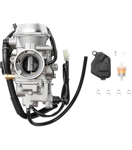 Aazon.co: WFLNHB Carburetor Valve Plunger And Choke Cable Rebuild Kit Replaceent For Honda - View #7