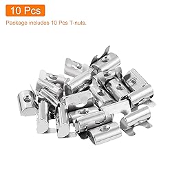 uxcell 10Pcs M5 T Nut Roll in Spring, T Nut with