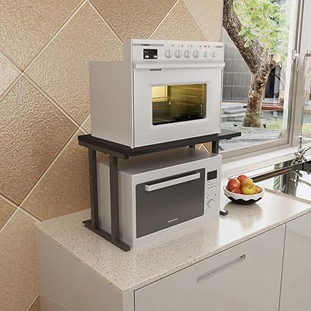 Shelf LYG Parrilla de Horno microondas, práctica Cocina de ...