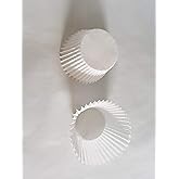 Tall Baking Cups for Cupcakes and Muffins, White Standard, 500 Count