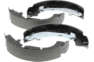EXPPOWER Rear Drum Ceramic Brake Shoes Set Replacement For Nissan Sentra 2013 2014 2015 2016 2017 2018 2019