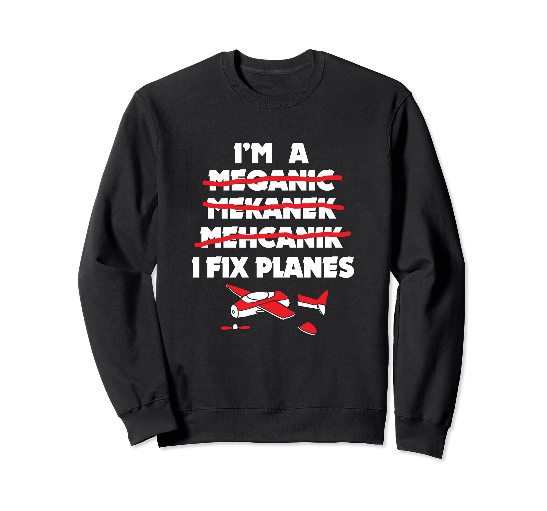 RC Plan RC Pilot I Fix Planes Airplane Mechanic Aircraft Sweatshirt