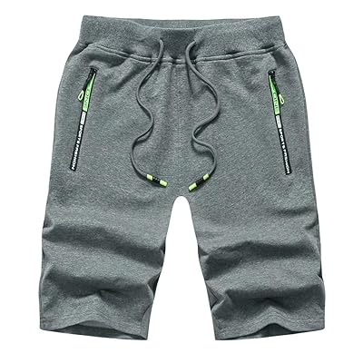 Mens elastic waist shorts without drawstring Clearance