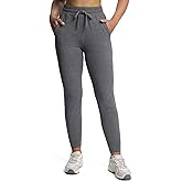 Aoxjox Sweatpants for Women Lounge Joggers with Pockets High Waisted Drawstring Running Sweatpant Lounge Pants 27.5"