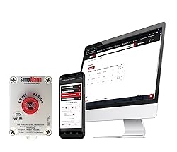 Sump Alarm Wifi Water Sensor, Wireless Sump Pump