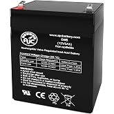 AJC Battery Compatible with Firman WH03042 12V 5Ah Generator Battery