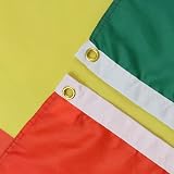 AZ FLAG Ethiopia Without Arms Flag 2x3 ft 100D Polyester Two Brass Grommets view 2
