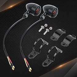 NTHREEAUTO Motorcycle Blinkers, Waterproof Aluminum