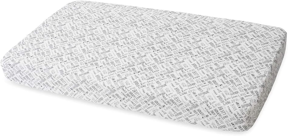 red rover muslin crib sheet