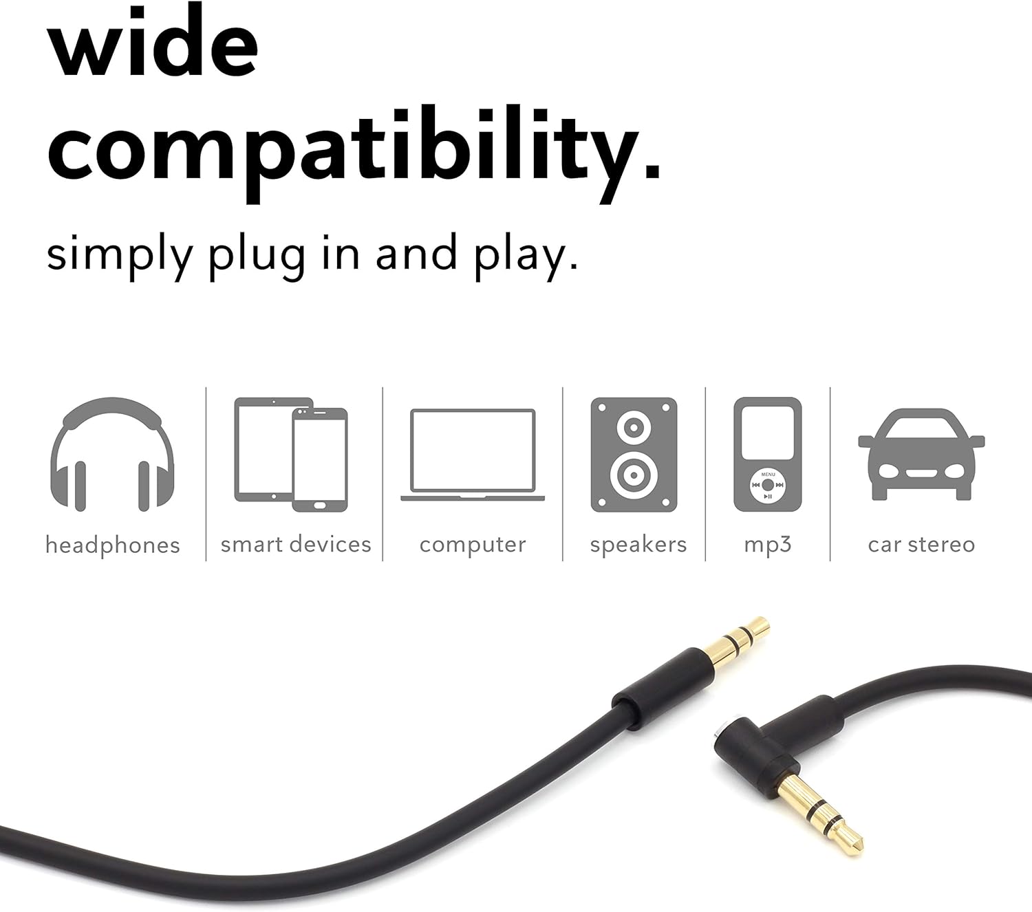 SPARKED Replacement Beats Aux Cable Audio 3.5mm Jack for Beats by Dr Dre Studio 3 2 1 Pro Headphone - Image 5