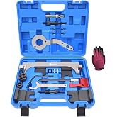 Camshaft Locking Tool Kit Fit for BMW B36 B37 B38 B46 B47 B48 B58 Engine | Compatible with BMW Mini F20 F21 F30 F31 F48 F54 F55 F60 G20 G30 with T60 Socket Vanos Solenoid Valve Remove Wrench