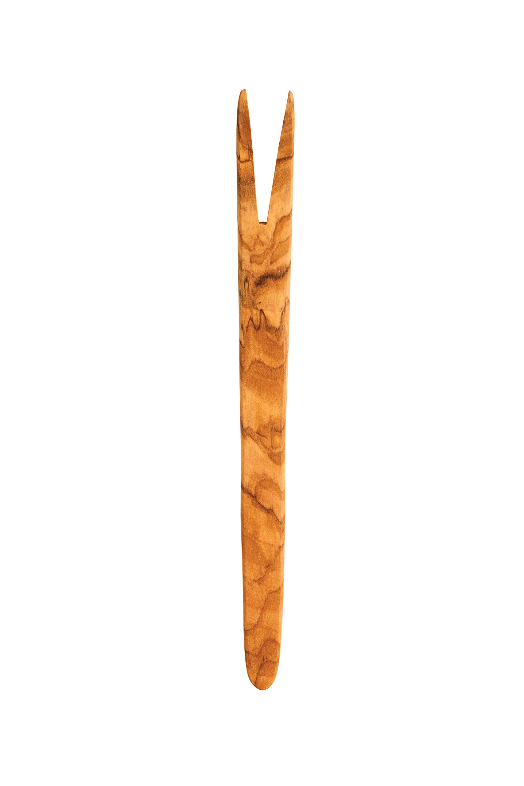 Olive Wood Pickle Fork - 21Cm — image 1