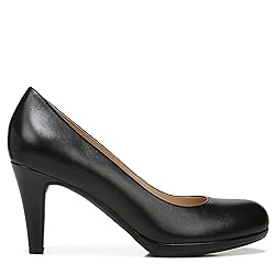 Naturalizer Womens Michelle Pump Black Leather 9.5 N