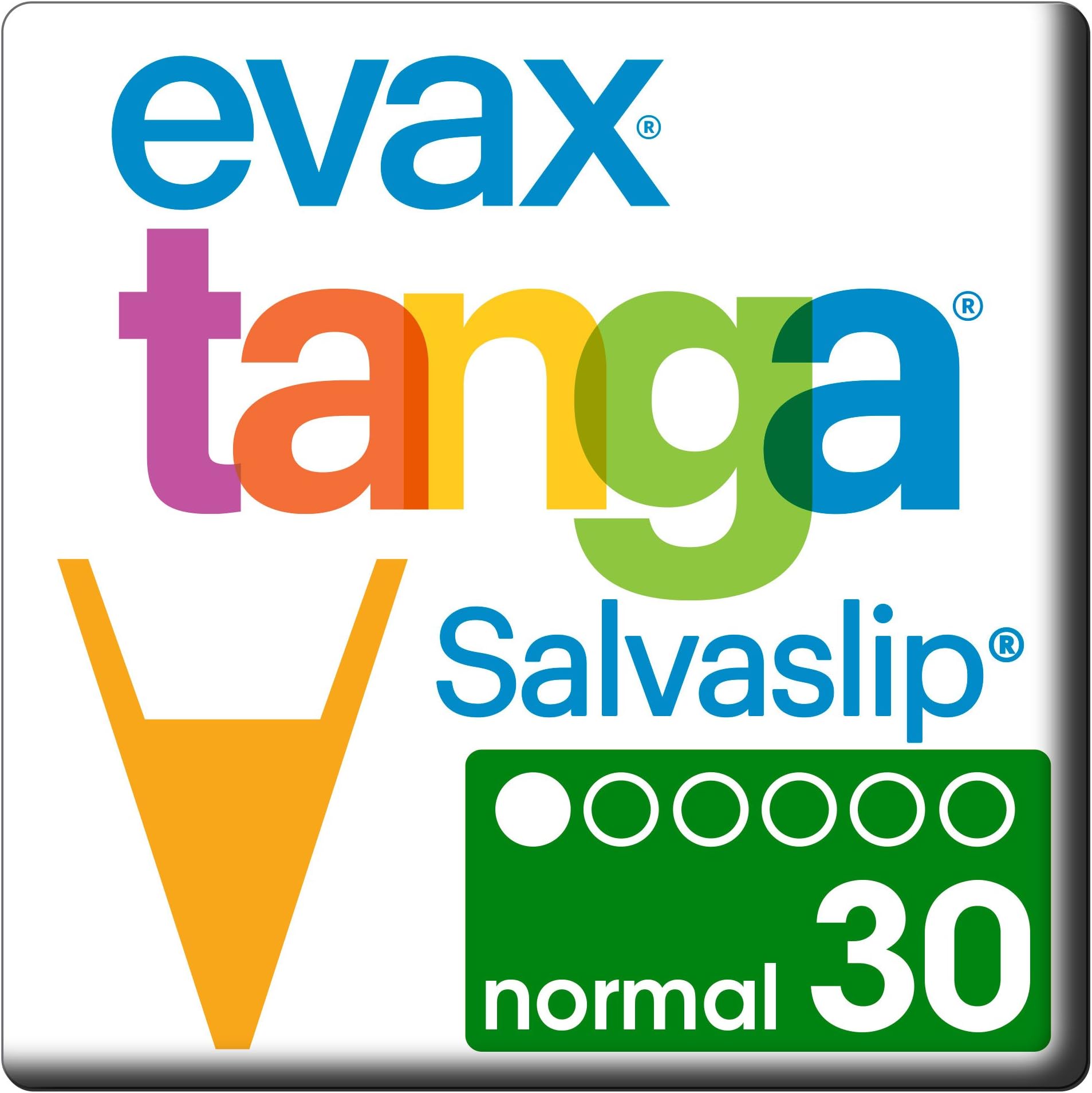 Evax Salva Slip Shaped Thong Panty Liner