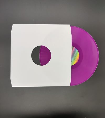Panmer 12" White Paper Record Inner Sleeves Pack of 25