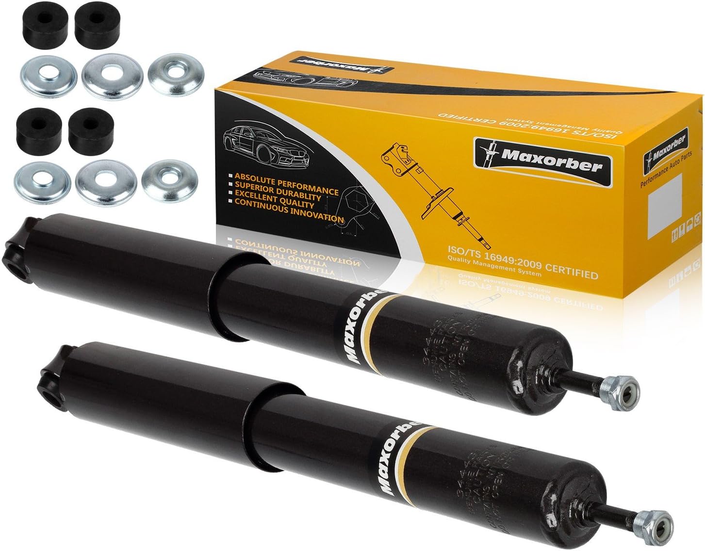 Maxorber Rear Pair Shocks Struts Shocks Absorber 344431
