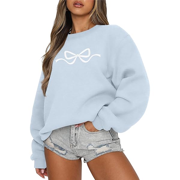 Amazon.com: Zeagoo Casual Crew Neck Striped Sweatshirts