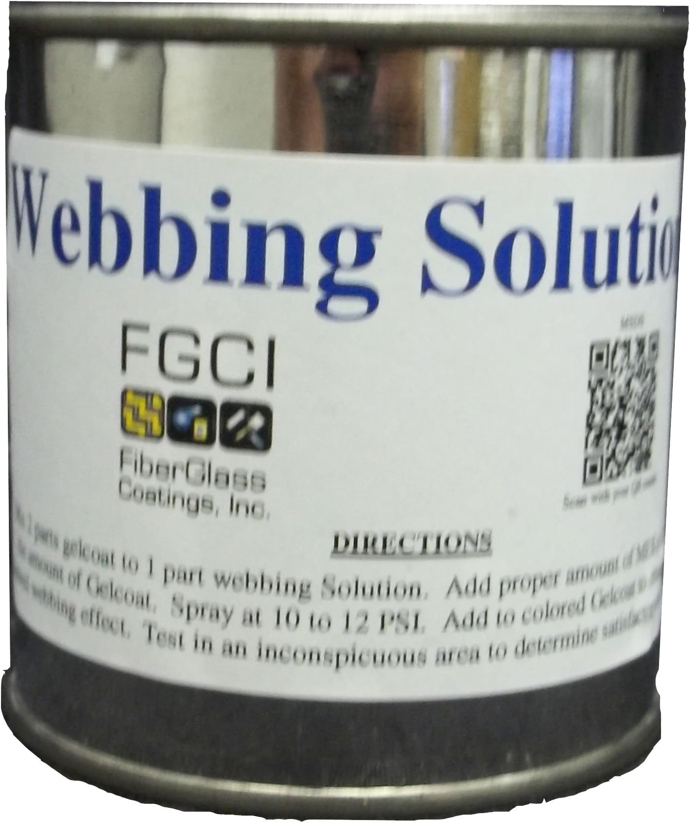 Webbing Solution, 1/2 Pint