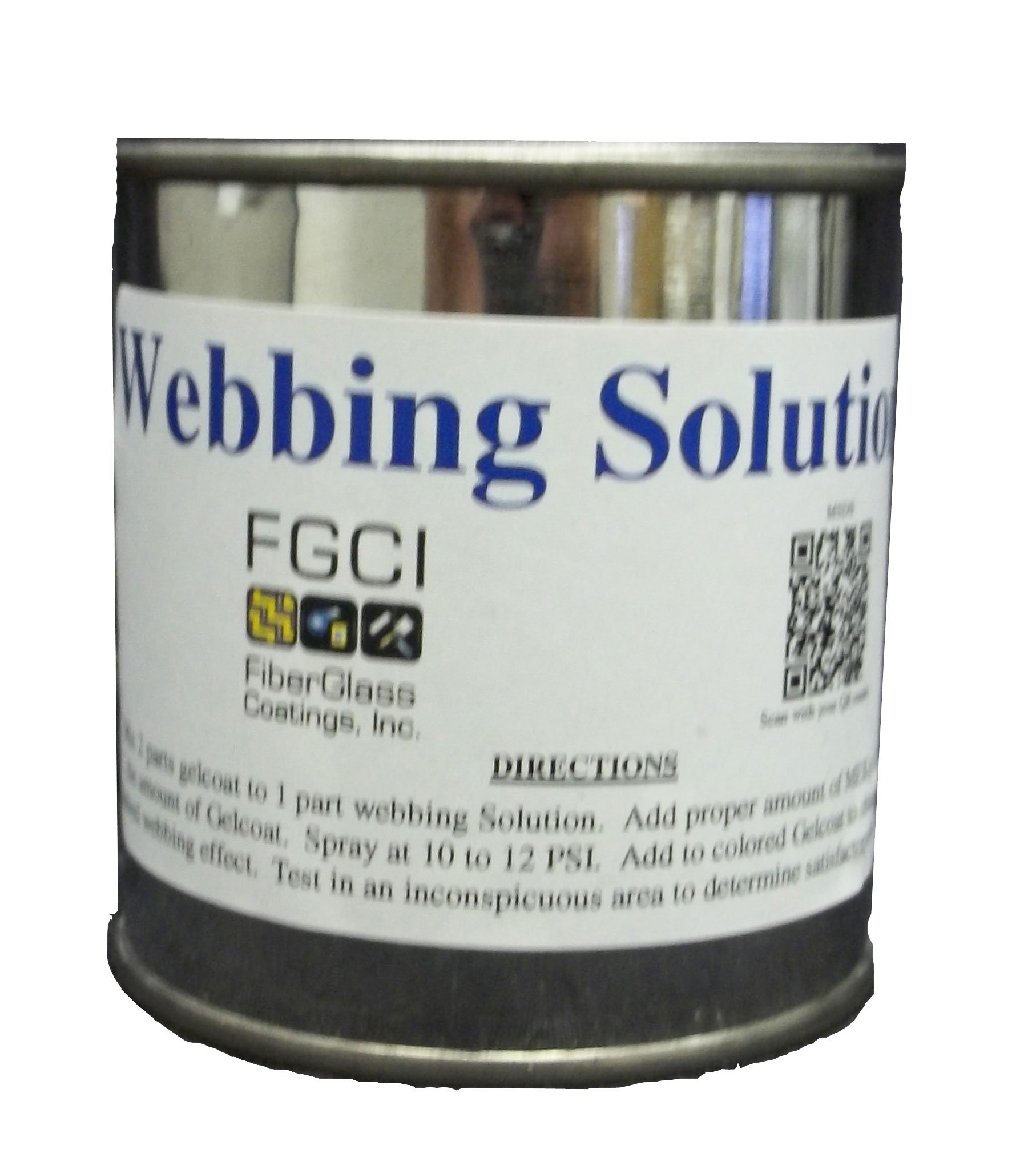 Webbing Solution, 1/2 Pint