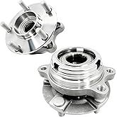 Aspligo 2Pcs 513294 Front Wheel Bearing Hub Assembly Compatible with Nissan Altima 2007 2008 2009 2010 2011 2012 (2.5L 4-Cylinder Models Only), 5 Lug w/ABS