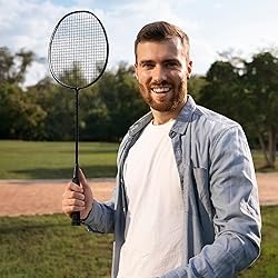 Senston Carbon-Fiber Badminton Racket 5U Badminton